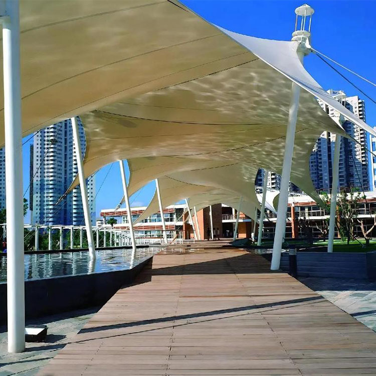 兰陵县膜结构景观棚